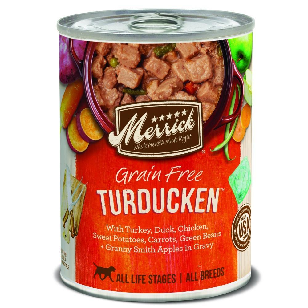 Merrick Grain Free Turducken Canned Dog Food Bluffton SC All