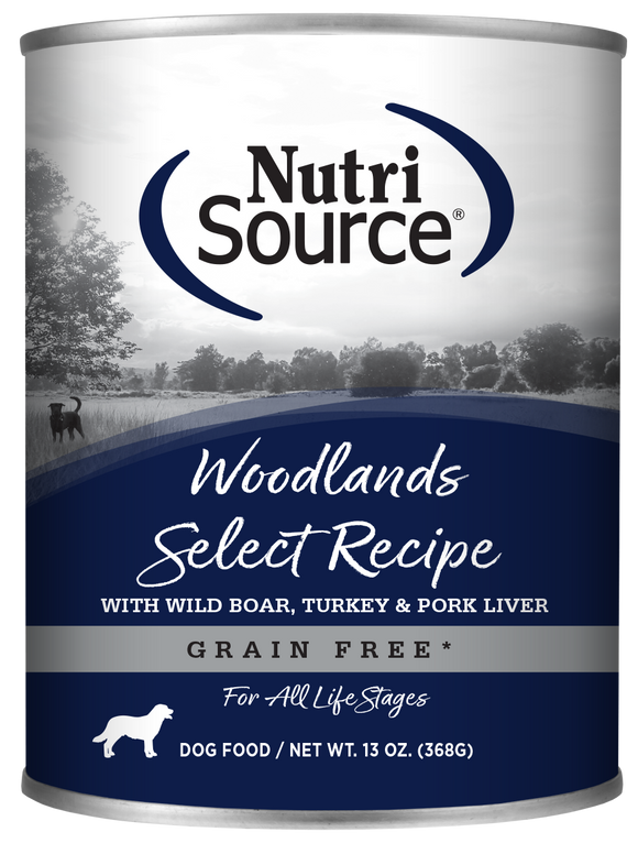 NutriSource® Woodlands Select Healthy Grain Free Wet Dog Food