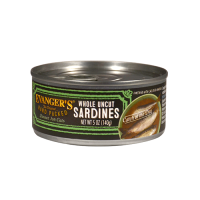 Evangers Catch of the Day Sardines Cat 5.5oz*