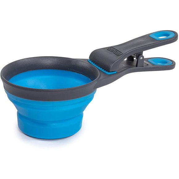 Dexas Collapsible Klipscoop Pro Blue (1 cup)