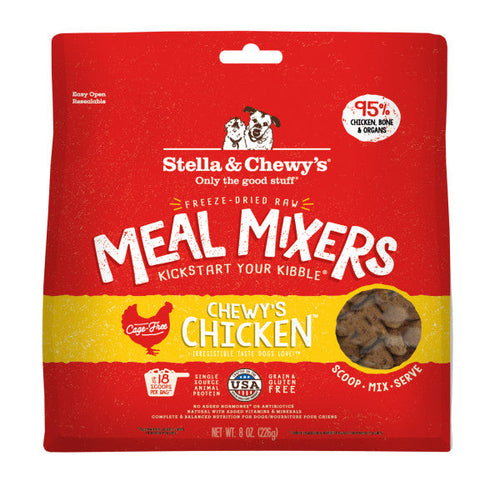 Stella & Chewy's Freeze Dried Raw Chewy's Chicken Meal Mixers Dog Food Topper