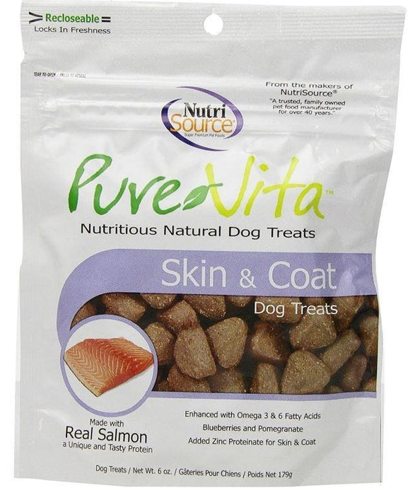 PureVita Skin And Coat Dog Treats