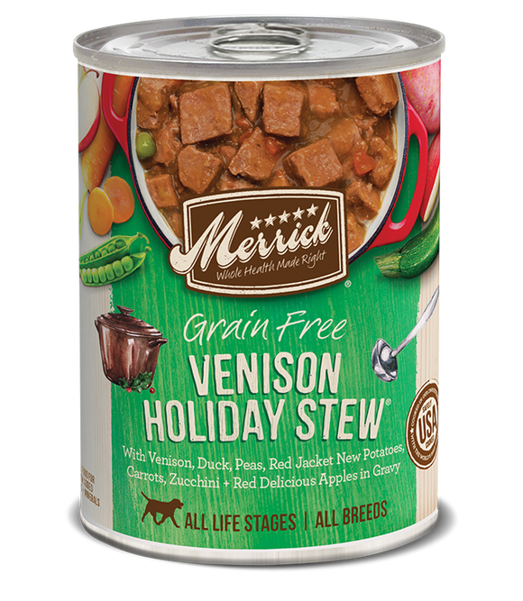 Venison canned dog clearance food