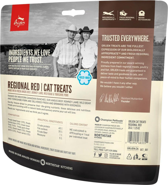 ORIJEN Freeze Dried Regional Red Cat Treats