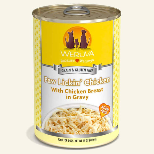 Weruva Classics Paw Lickin' Chicken with Chicken Breast in Gravy Wet Dog Food