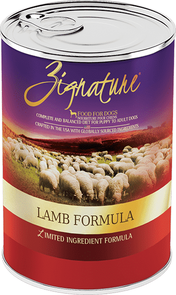 Zignature Limited Ingredient Lamb Recipe Wet Dog Food