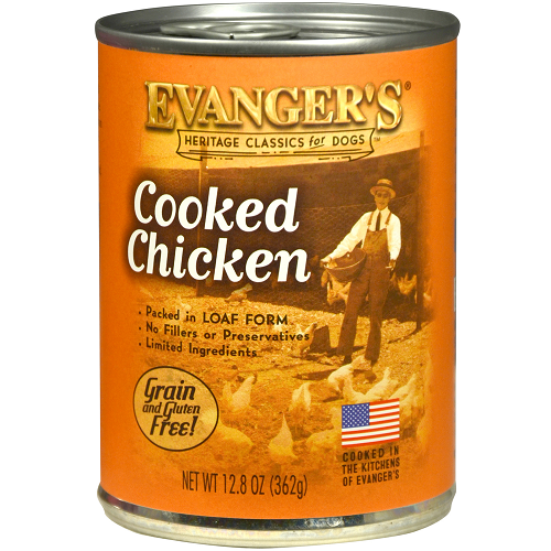 Evanger's Heritage Classic Cooked Chicken Dog Food